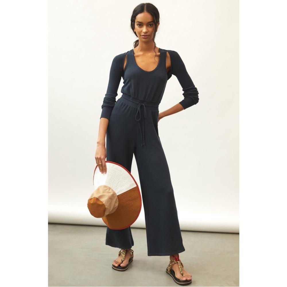 Anthropologie Daily Practice Reflection Jumpsuit
